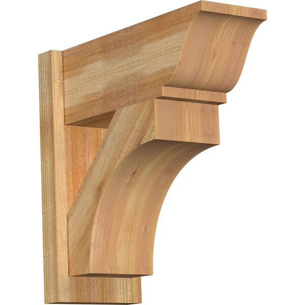 Ekena Millwork Westlake Rough Sawn Traditional Outlooker, Western Red Cedar, 8"W x 20"D x 20"H OUT08X20X20WTL01RWR - main